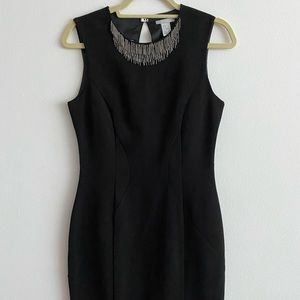 NWT H&M Black Cocktail Dress with Cutout
